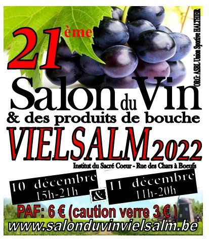 Salon du vin et des produits de bouche Vielsalm